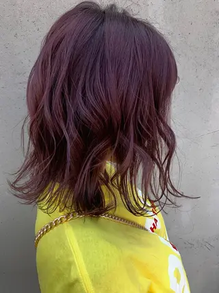 ミディアム カラー パーマ ヘアアレンジ メンズ キッズ マツエク・マツパ 田中 裕士のヘアスタイル