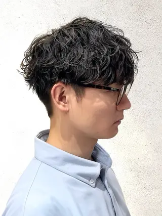 パーマ メンズ メンズパーマ/新宿/ サイカショウイチのヘアスタイル