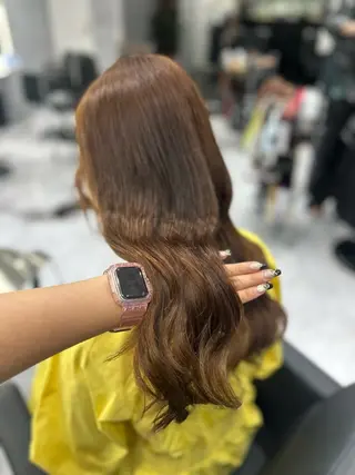 ロング 森下 ゆきなのヘアスタイル