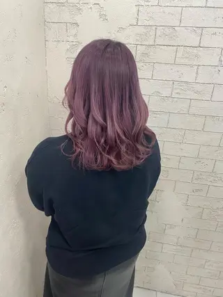 ロング カラー ホワイト系はお任せ /ブリーチ/店長岩崎のヘアスタイル