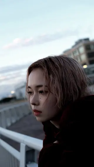 ミディアム カラー OMA カタギシのヘアスタイル