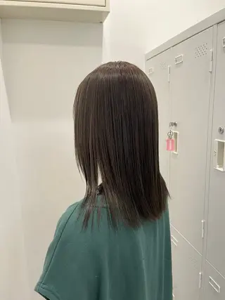sena⌇ベージュ⌇ ブリーチなしWカラーのヘアスタイル