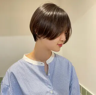 ショート カラー 🍒暖色カラー🍒 渋谷/YUUのヘアスタイル