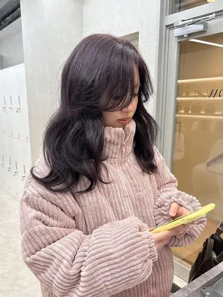 ロング カラー ROW 札幌のヘアスタイル