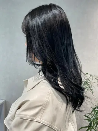 ロング 髪質改善&艶カラー/ ほんだあみ (♡)のヘアスタイル