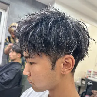 カラー 黒須 蓮太のヘアスタイル