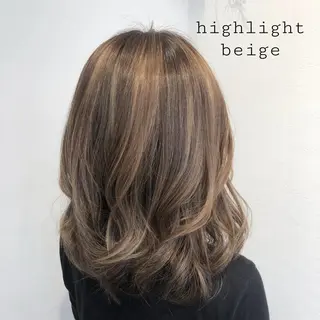 ミディアム カラー 似合わせカラー✨人気 荻窪🌈川端風子のヘアスタイル