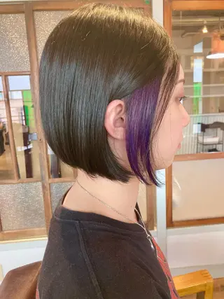 ミディアム タカツド ユウキのヘアスタイル