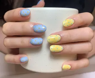 ネイル By moonネイル 🌷ワンホン/韓国風のネイルデザイン