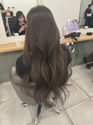ロング カラー ️髪質改善カラー /美髪矯正🎀こゆきのヘアスタイル