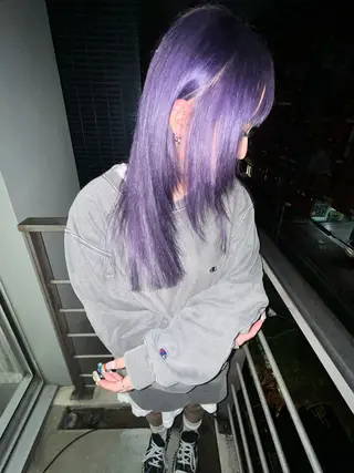 ロング カラー 堺 鳳 ママ美容師 yukariのヘアスタイル