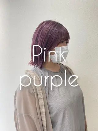 ミディアム カラー 🌿縮毛矯正/ 髪質改善🌿コバヤシのヘアスタイル