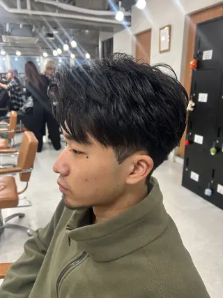 パーマ メンズ カズキ🌼SNSモデ ル募集中のヘアスタイル