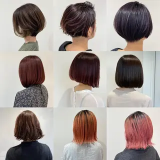 ショート カラー 似合わせ🌿‬髪質 改善🧸RYUGOのヘアスタイル