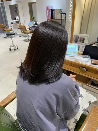 ミディアム カラー 過去一の柔髪ヘア 🌿einshairのヘアスタイル