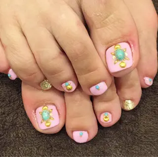 ネイル 東 千夏のネイルデザイン