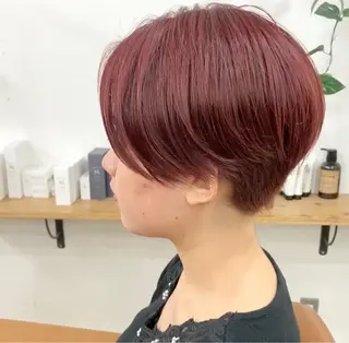 ショート カラー ショートヘア、ボブ こやさん　コヤマのヘアスタイル