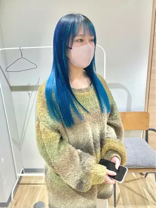 ロング カラー eir心斎橋店所属・エビスザキレン/メン ズ/心斎橋🌳のヘアスタイル