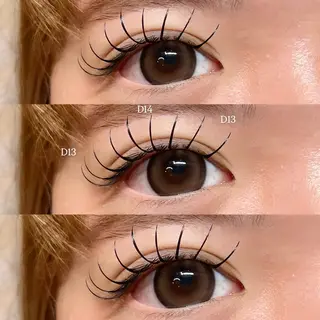 マツエク・マツパ Mell Yuuna ♡パリエク /束感のマツエク・マツパデザイン