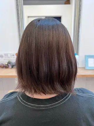 ミディアム カラー 🐰ハイトーンカラー 畠山 渡🐰のヘアスタイル