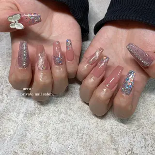 ネイル AERA nail shino🐱⸝꙳のネイルデザイン