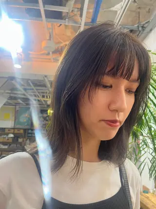 ミディアム デザインカット/新宿 🕊️mao 🌿のヘアスタイル