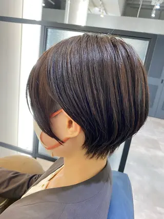 ショート ✨似合わせボブ✨ 縮毛矯正のヘアスタイル