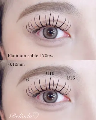 マツエク・マツパ 桜木町♡ Belindaのマツエク・マツパデザイン