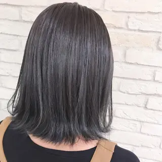 ミディアム カラー 横浜🍒ルーツカラー エクステ/RIEのヘアスタイル