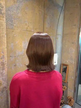 カラー 千田 りんなのヘアスタイル