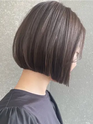 ショート 縮毛矯正・似合わせ タナカ レイヤのヘアスタイル
