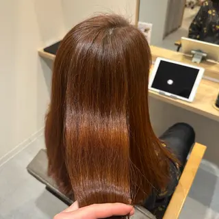ロング カラー 松尾 麗実のヘアスタイル