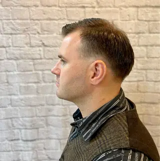 ショート メンズ 無料メンズカット❗️ 岡本晟我のヘアスタイル