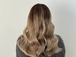 セミロング 【メンズ特化】池袋 韓国スタイル飯塚のヘアスタイル