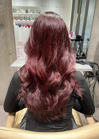 ロング カラー haruka kobayashiのヘアスタイル