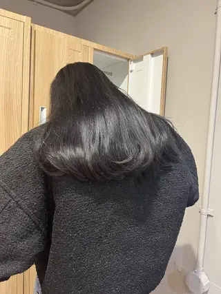 カラー レイヤーカット🍏 オリーブ/ののかのヘアスタイル