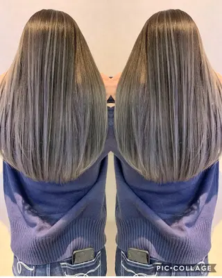 ロング Lit.豊橋 夏目のヘアスタイル