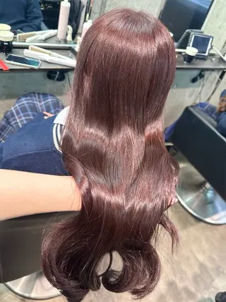 ロング カラー 🫧透明感カラー/ エクステ🫧アサミ️のヘアスタイル