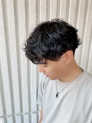 パーマ メンズ ✨店長 鈴木輝✨のヘアスタイル