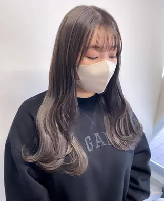 ロング カラー マンツーマン半個室 tamuraのヘアスタイル