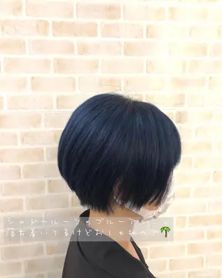 ショート カラー 🟦西荻窪メンズ特化 美容師🟦Yu-Jiのヘアスタイル