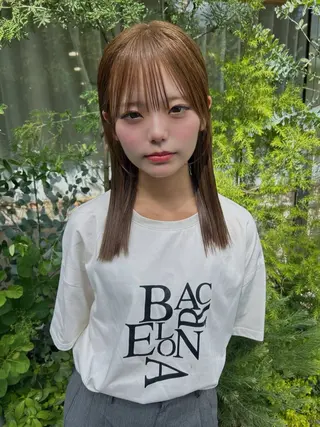 ミディアム カラー merc. 🩵せのおのヘアスタイル