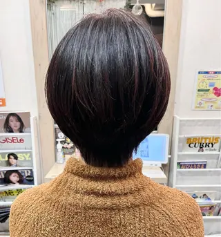 ショート カラー ショート専門 笠井翔太のヘアスタイル