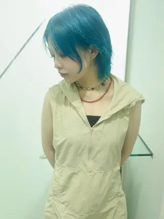 ショート カラー コツ🧚ハイトーン /カラー/名古屋/栄のヘアスタイル