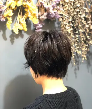 ショート カラー ヘアアレンジ 森下 友　Dio...池袋のヘアスタイル