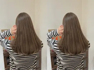 ロング カラー UNHAIR 元町三宮所属・植野 さくらのヘアスタイル