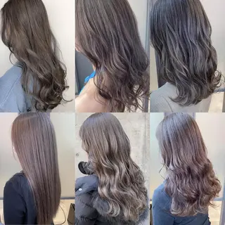 セミロング カラー 【透明感、艶髪】西村 有司のヘアスタイル