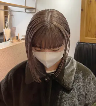 ミディアム 鈴木 三保のヘアスタイル