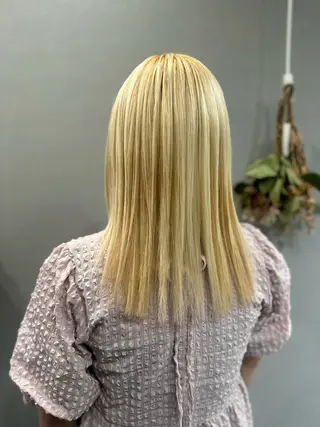 ロング カラー K Harukaのヘアスタイル