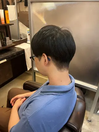 ミディアム メンズ 清水 寧生のヘアスタイル